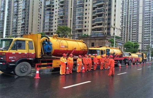 汉南市政管道清淤